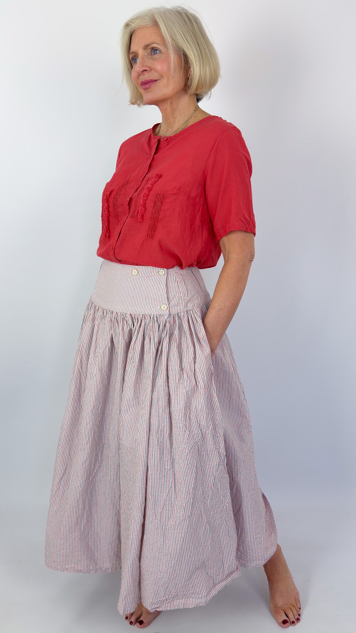 Ewa i Walla Jannika Skirt Check