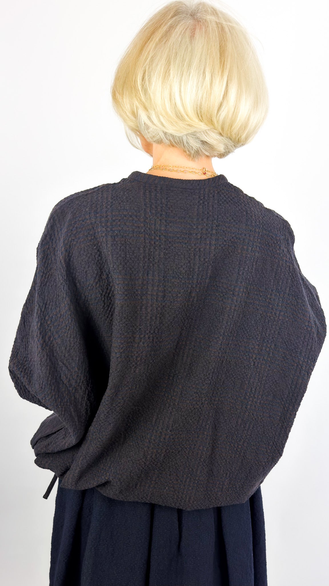 Kagure 107 Shirt Cardigan Check