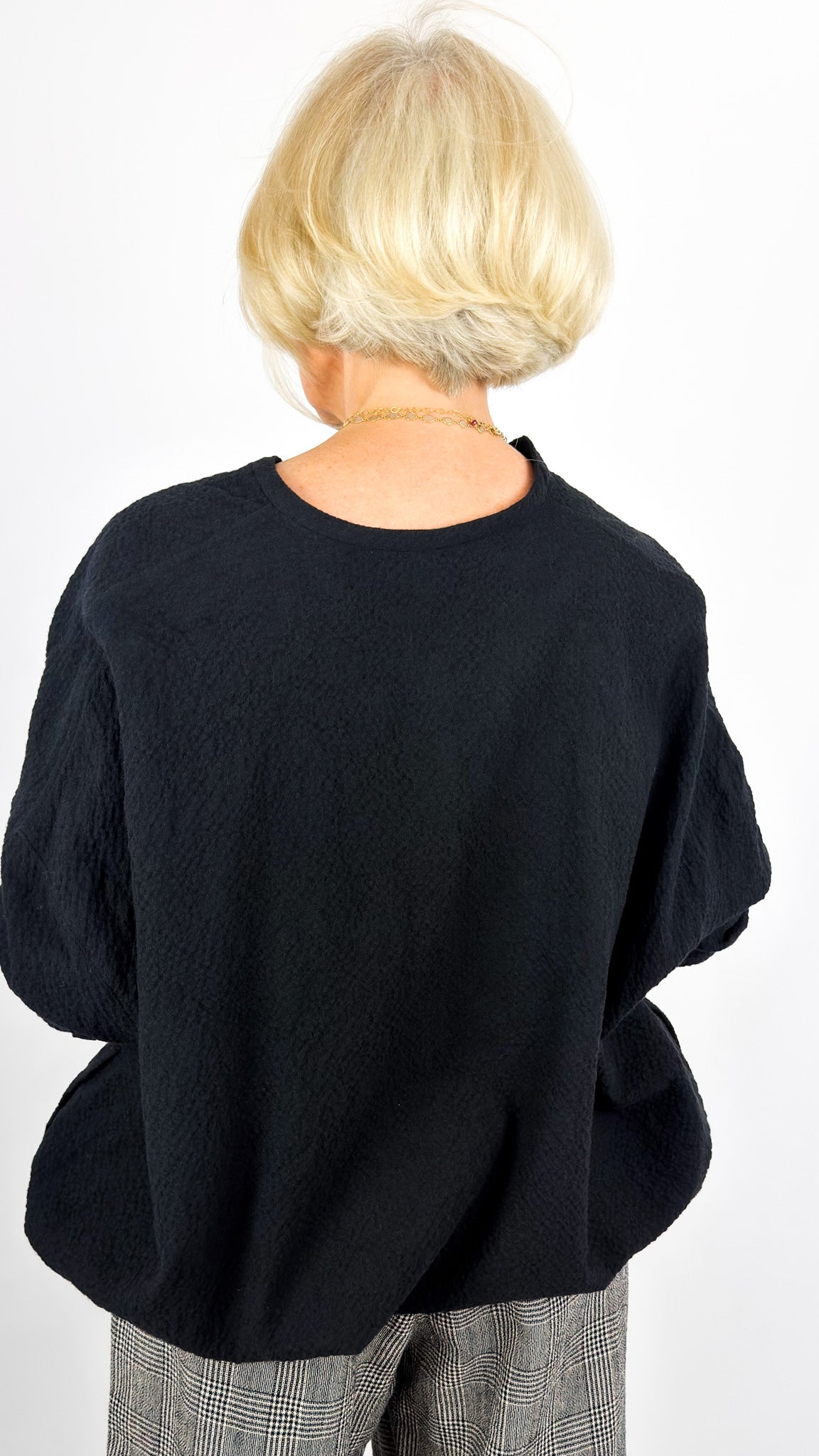 Kagure 107 Shirt Cardigan Black