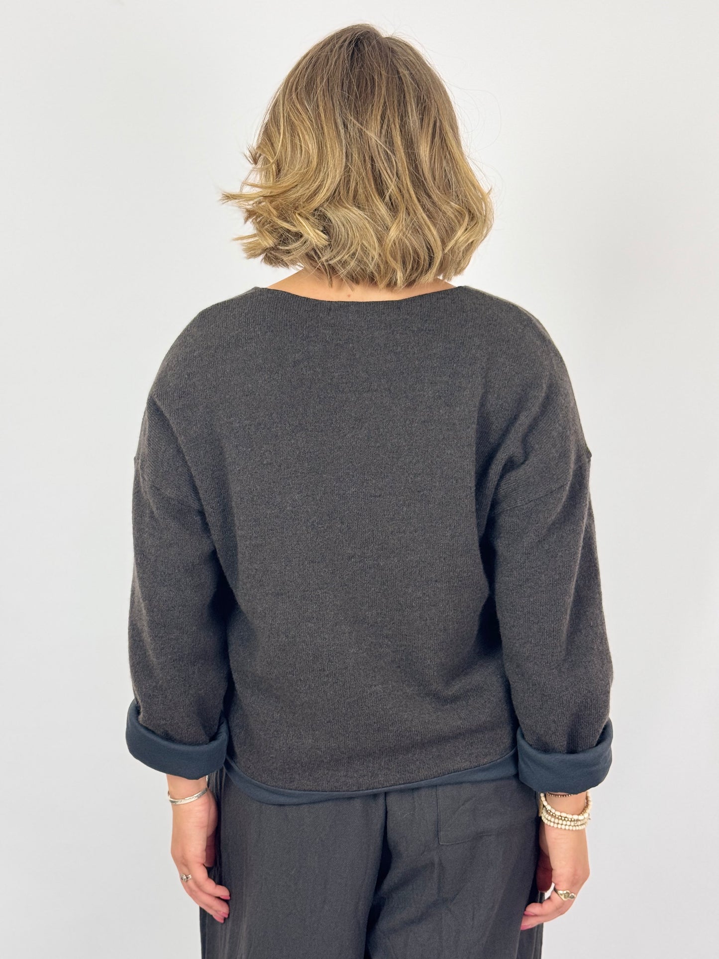 Elsa Esturgie Oubli Jumper Brown