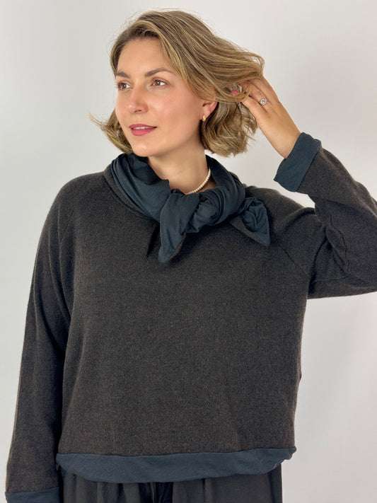 Elsa Esturgie Orage Jumper Brown