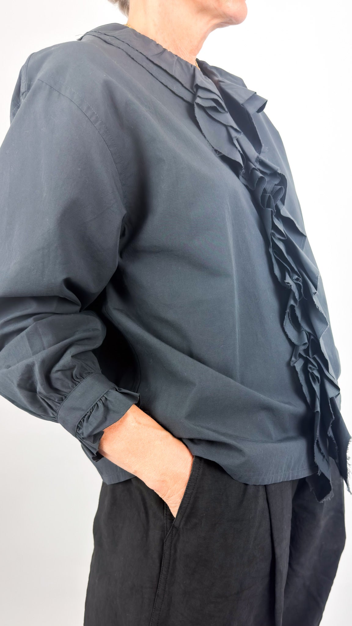 Kagure 101 Shirt Charcoal
