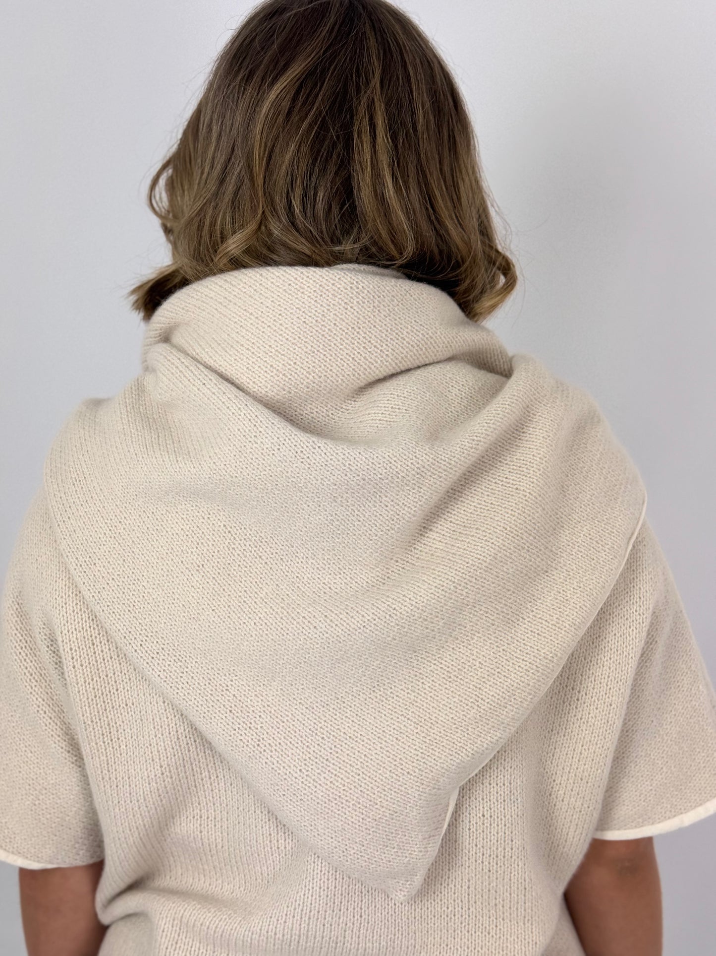 Elsa Esturgie Ouragan Scarf Ecru