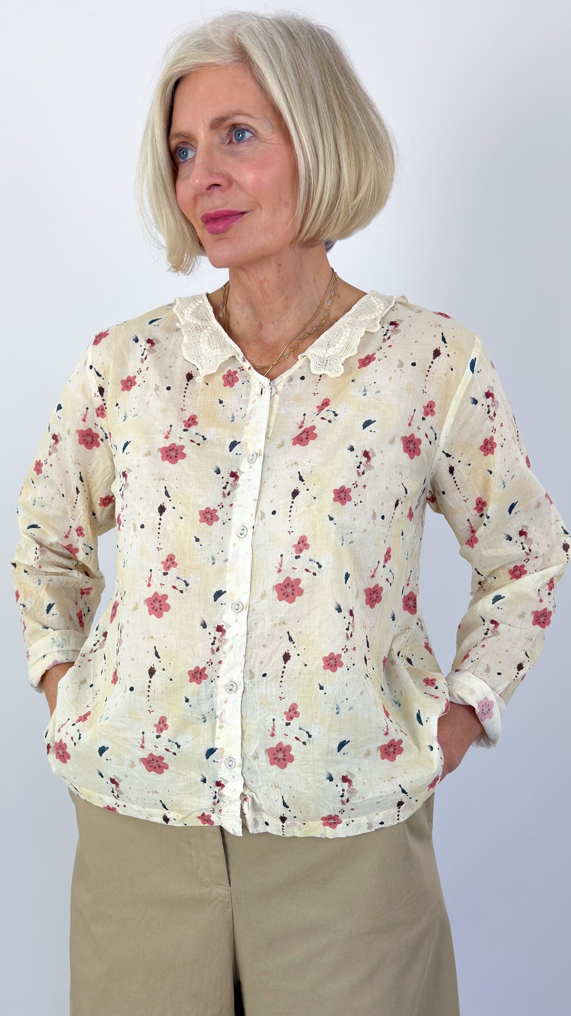 Ewa i Walla Agna Blouse Flower