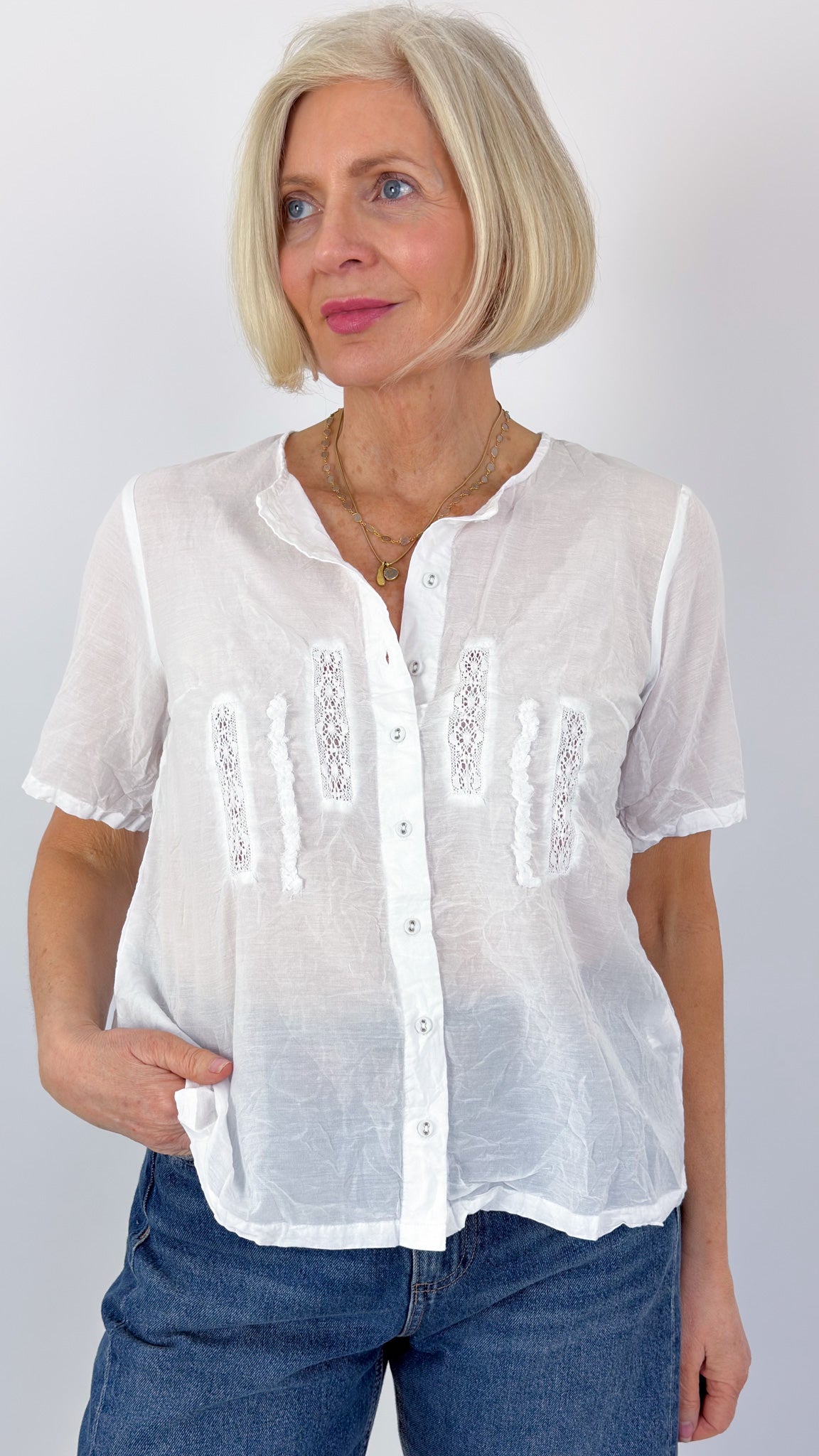Ewa i Walla Gune Blouse White