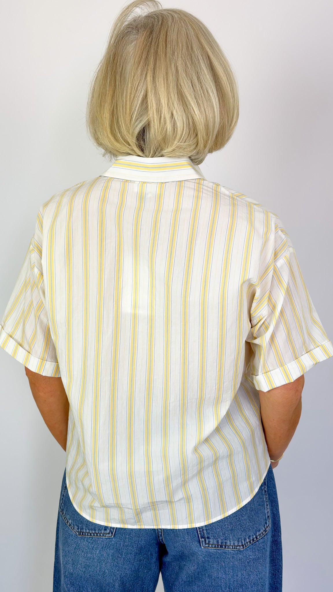 Diega Tifana Blouse Ecru/Yellow