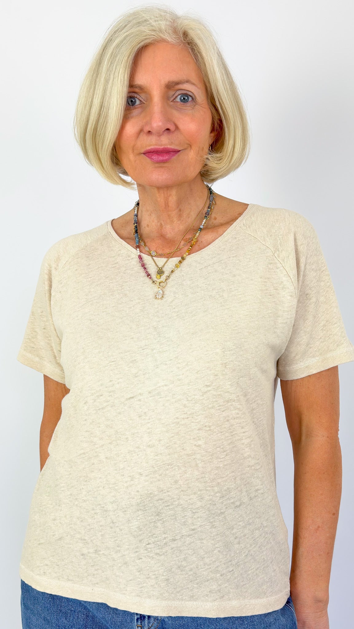 Diega Tapio T-Shirt Ecru