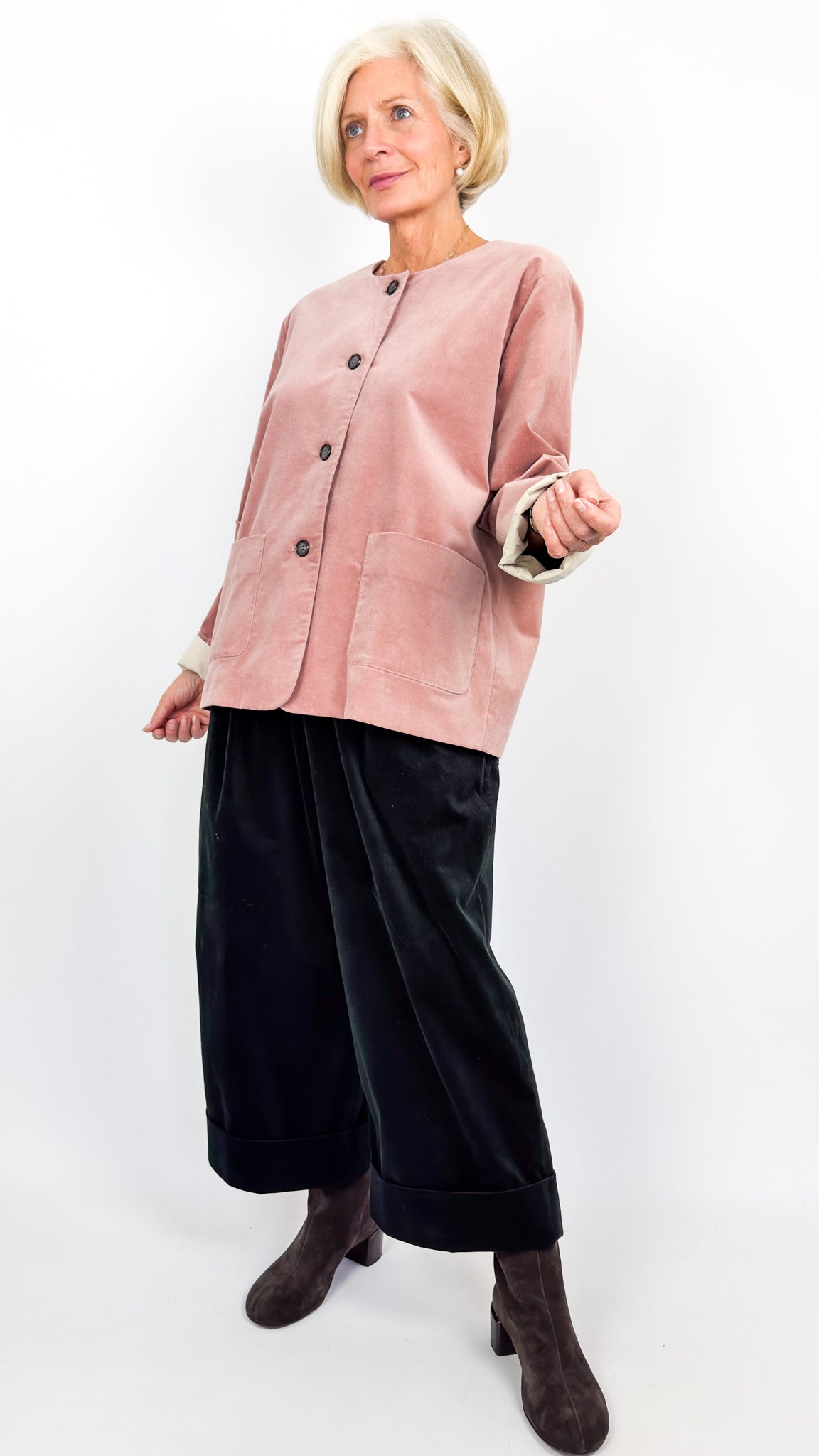 Muku C1470 Jacket Pink Velvet