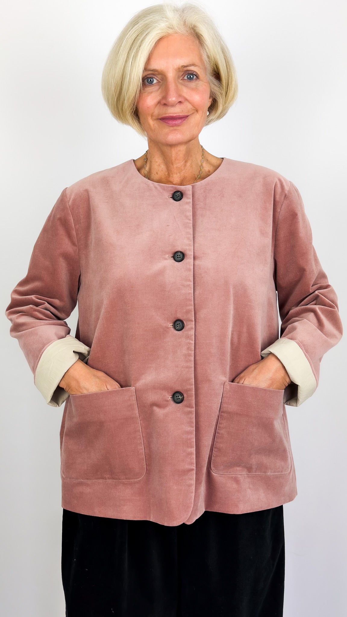 Muku C1470 Jacket Pink Velvet