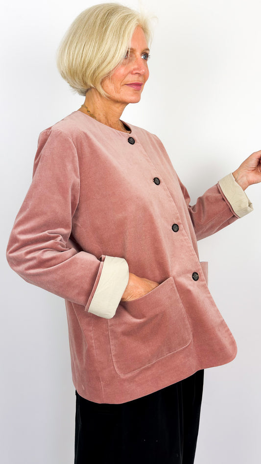 Muku C1470 Jacket Pink Velvet