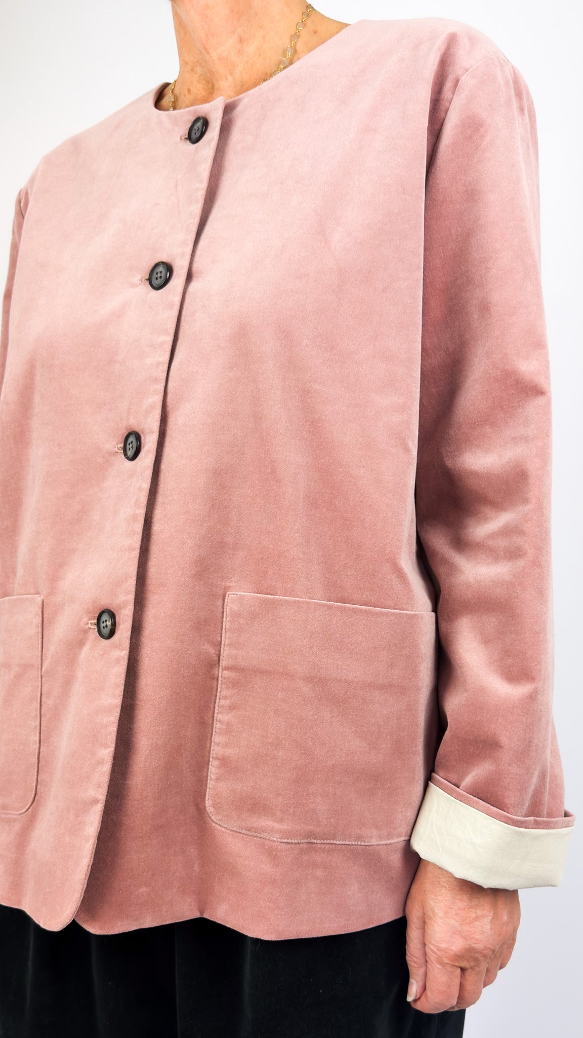 Muku C1470 Jacket Pink Velvet