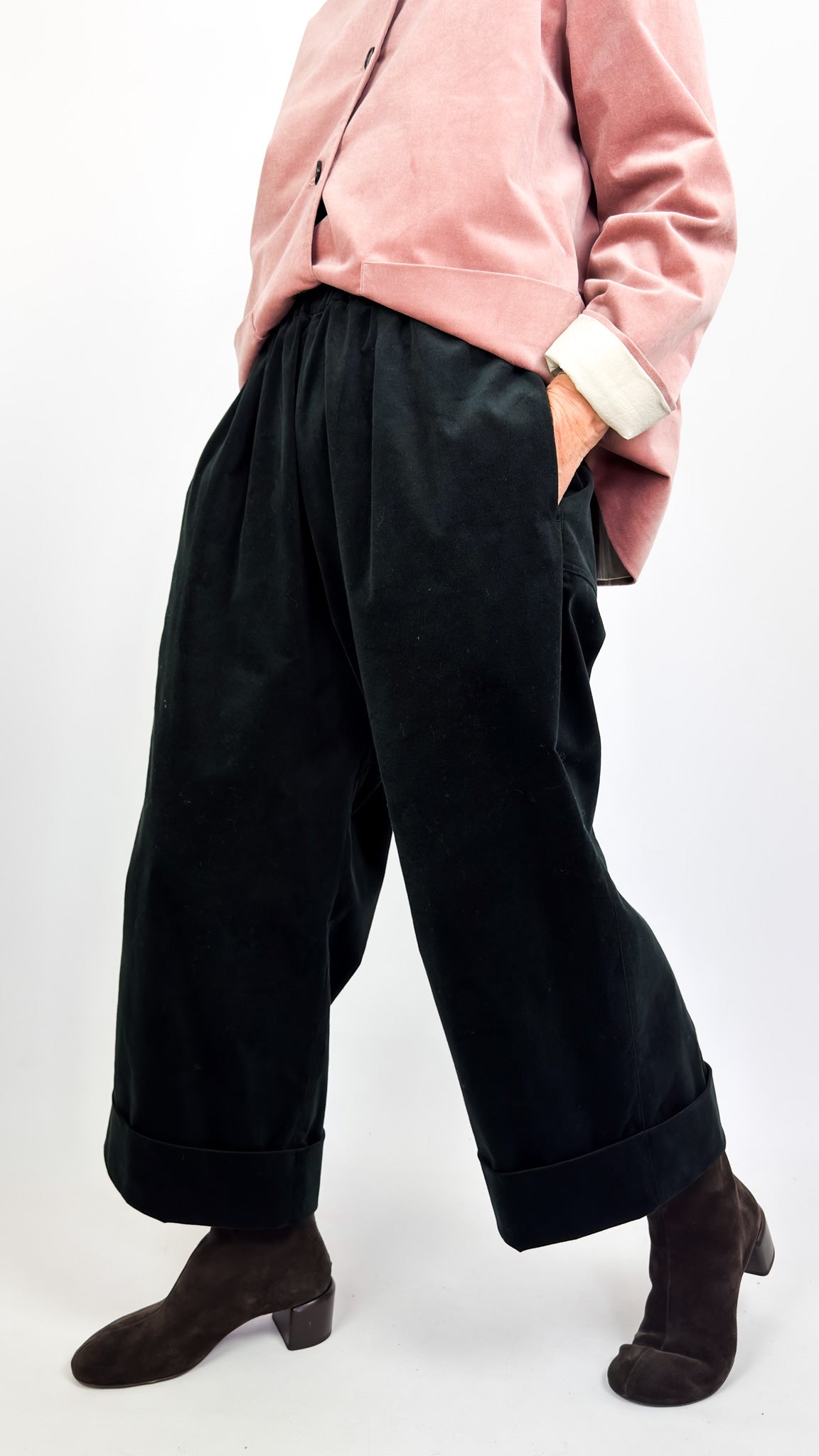 Muku C1501 Trousers Black Velvet