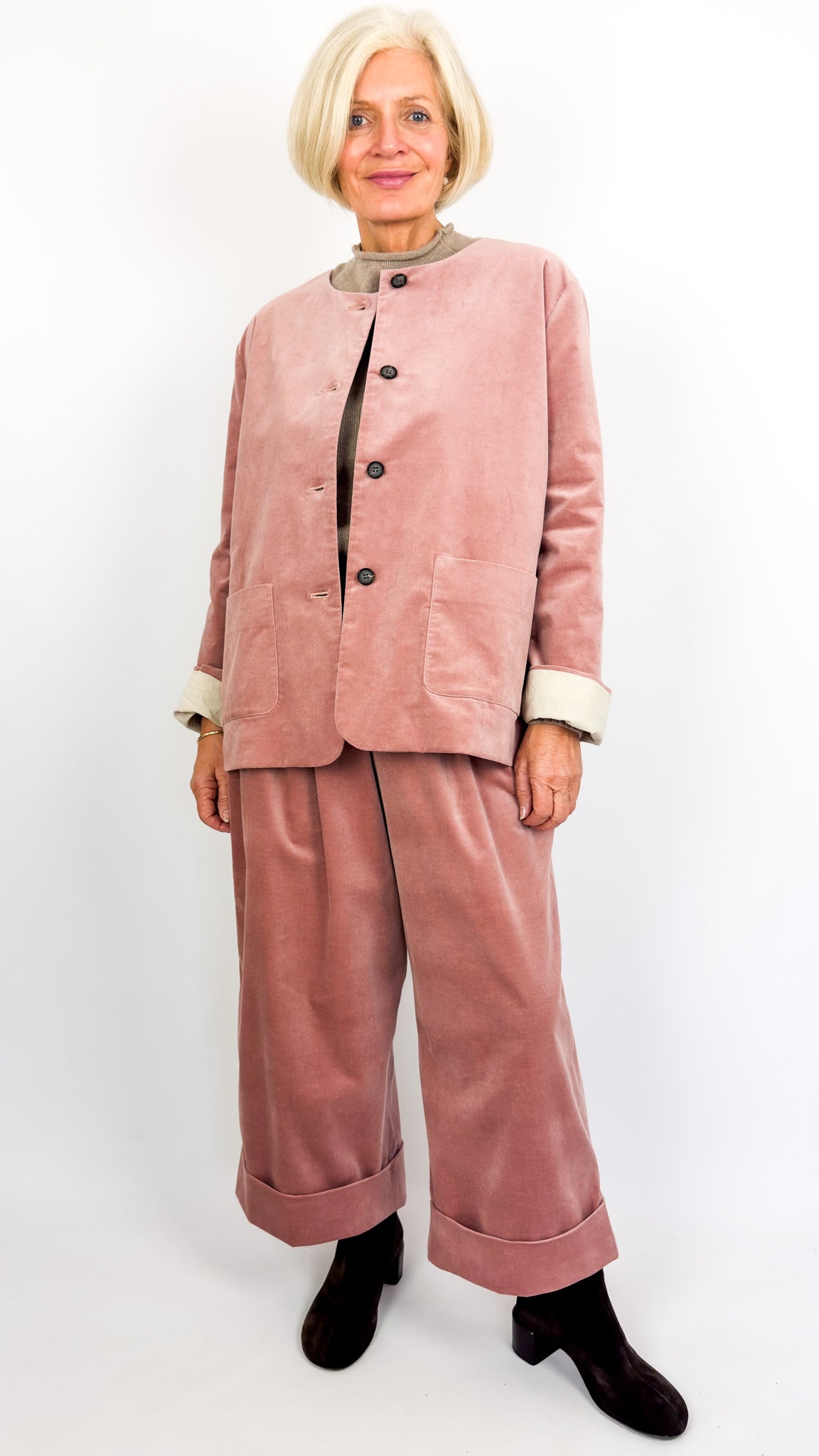 Muku C1470 Jacket Pink Velvet