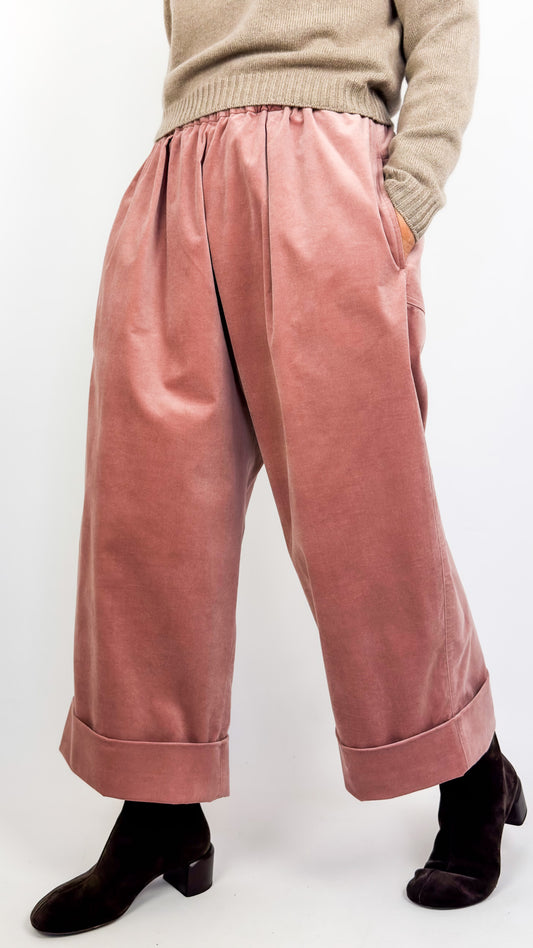 Muku C1502 Trousers Pink Velvet