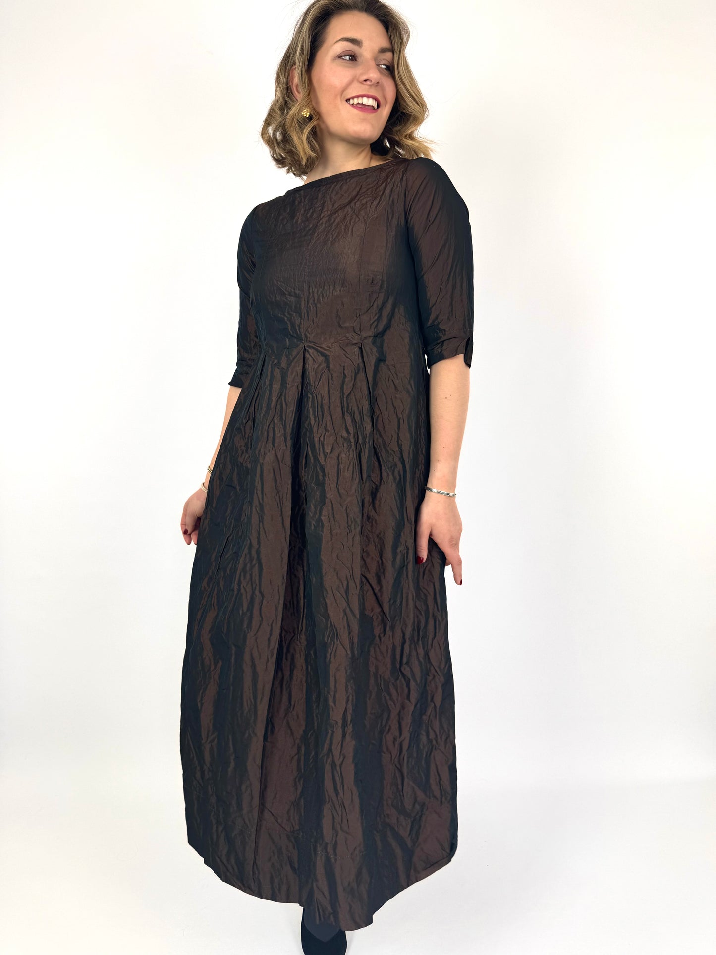 Officinae Filo Dress Brown