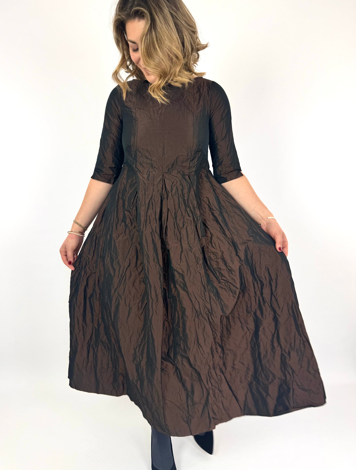 Officinae Filo Dress Brown