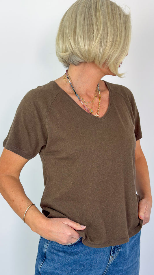 Diega Tikaomo T-Shirt Camel