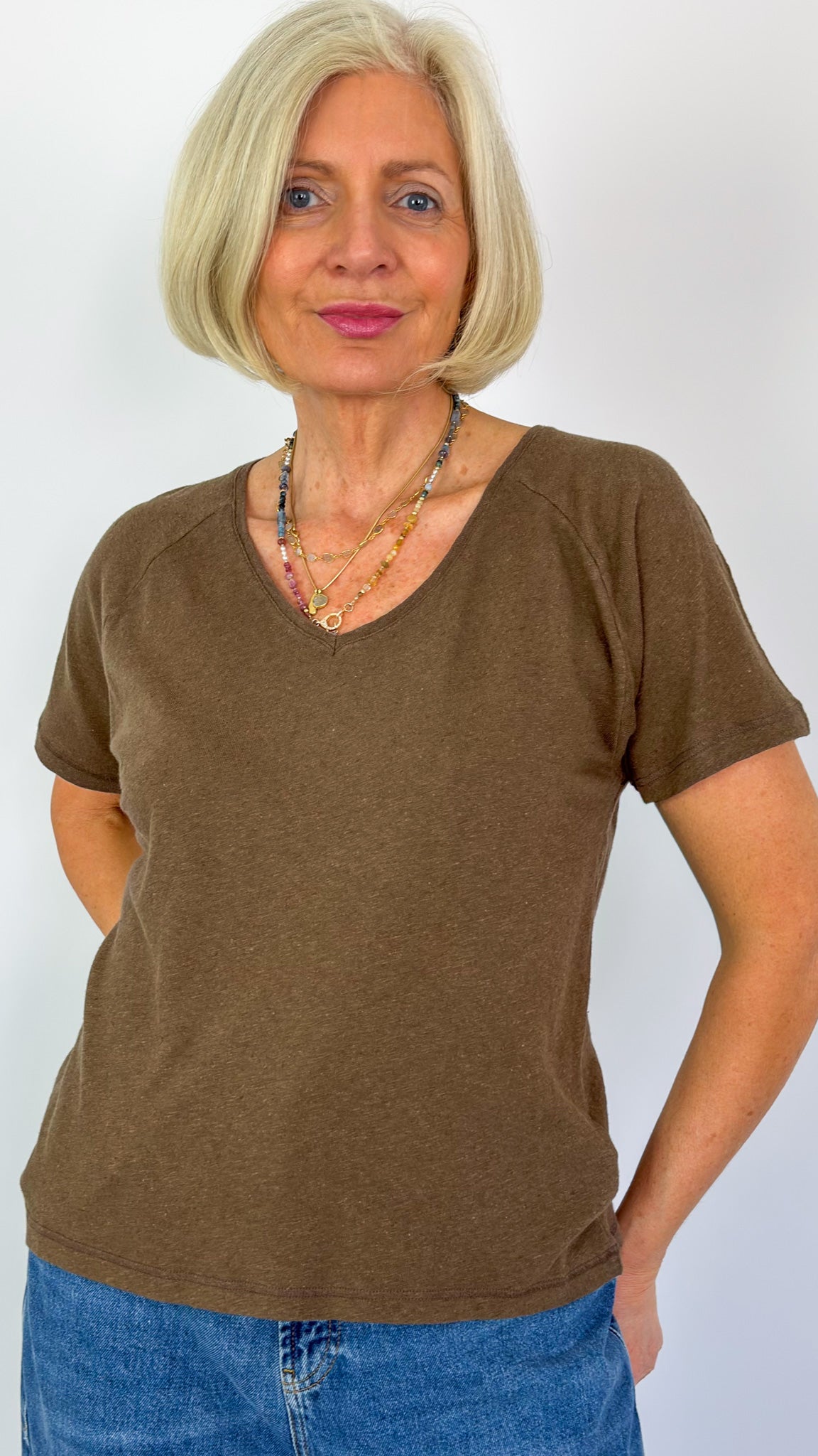 Diega Tikaomo T-Shirt Camel