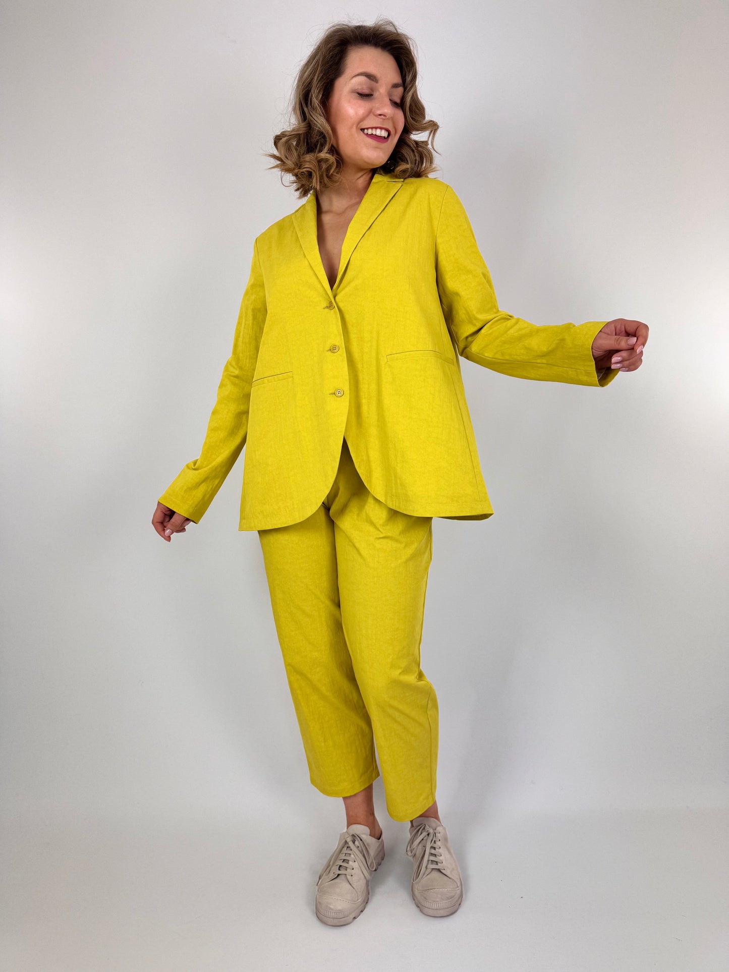 Apuntob 1922 Trousers Lemon