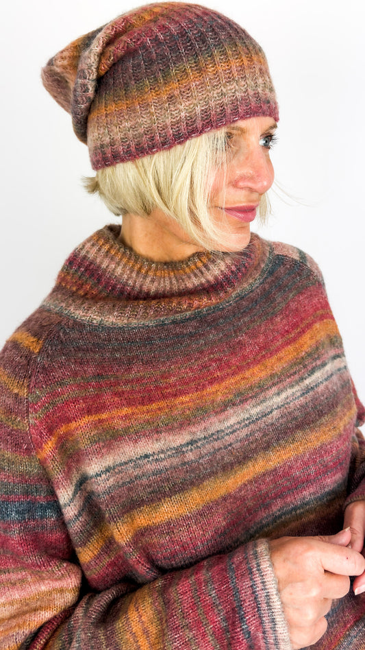 Rundholz Black Label 4607 Hat Lava Stripe