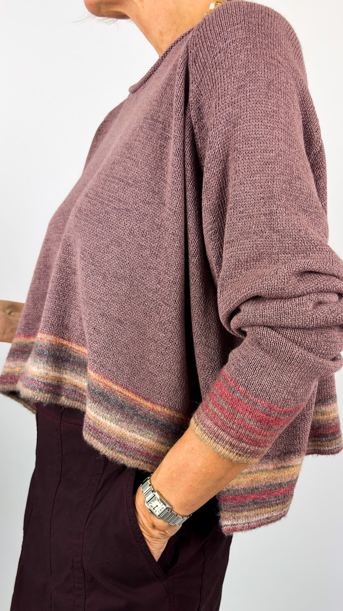 Rundholz Black Label 3720702 Jumper Crystal Stripe