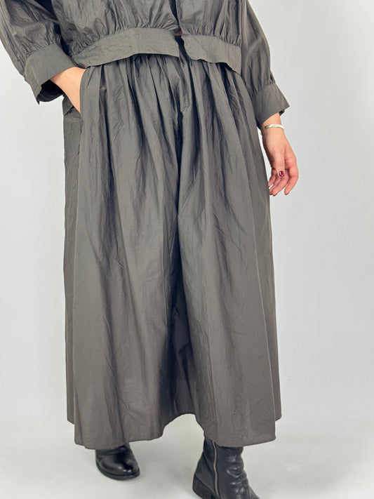 TouJours Maxi Skirt Charcoal Brown