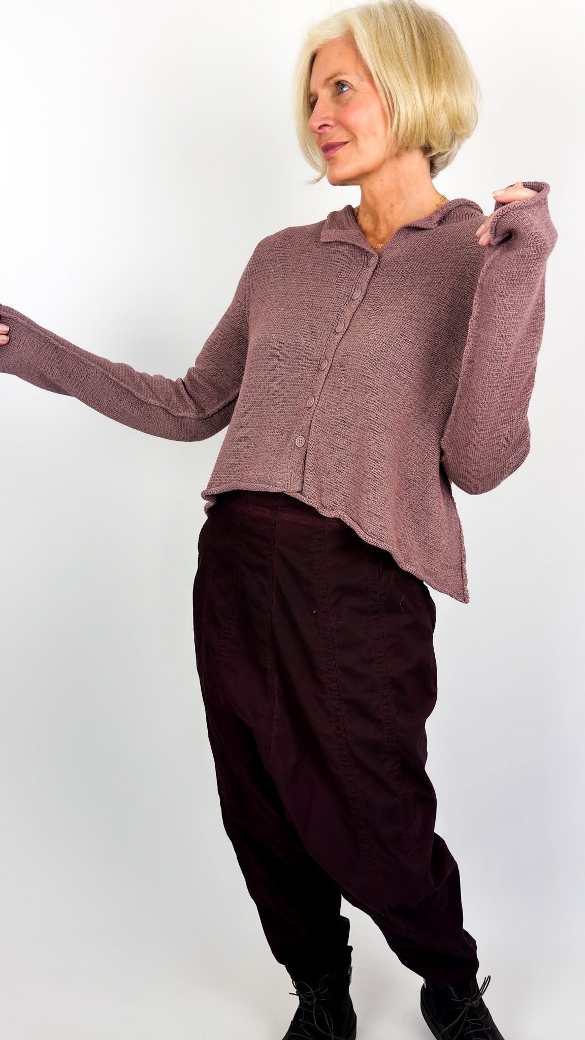 Rundholz Black Label 7111 Cardigan Crystal