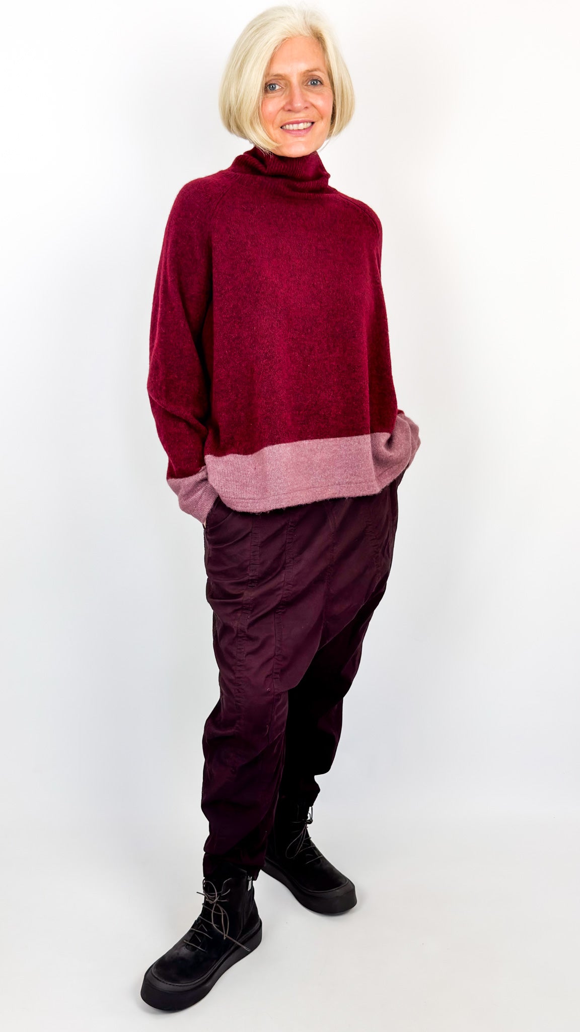 Rundholz Black Label 3480701 Jumper Lava/Crystal