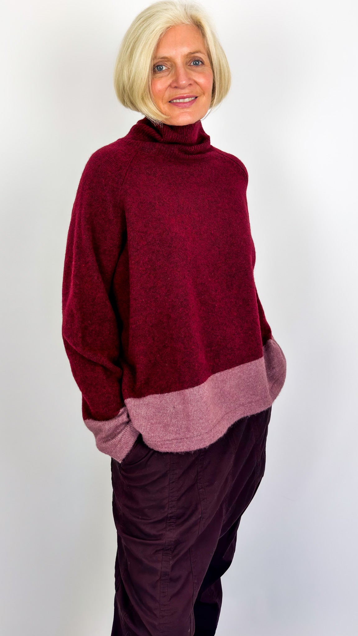 Rundholz Black Label 3480701 Jumper Lava/Crystal