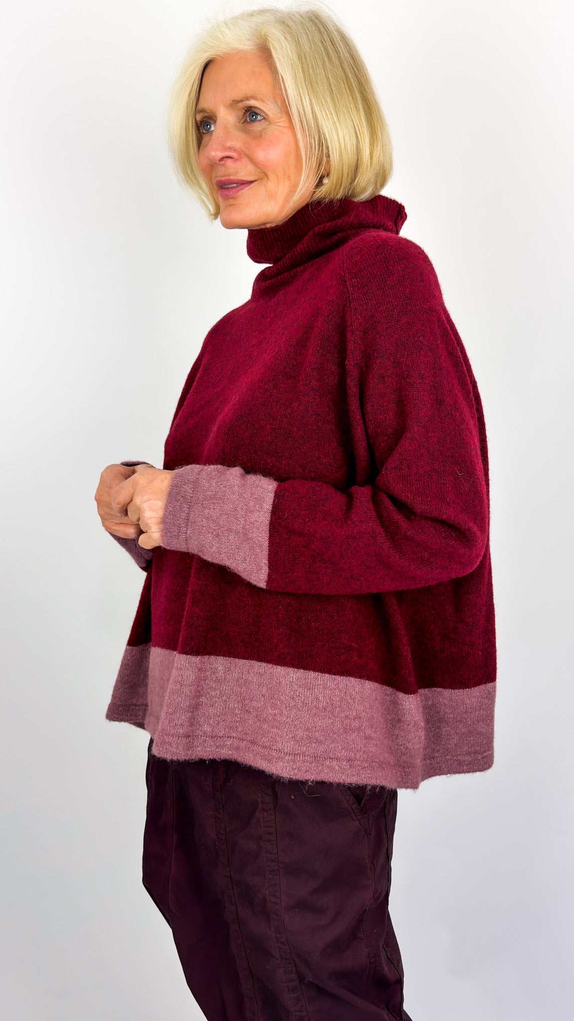 Rundholz Black Label 3480701 Jumper Lava/Crystal