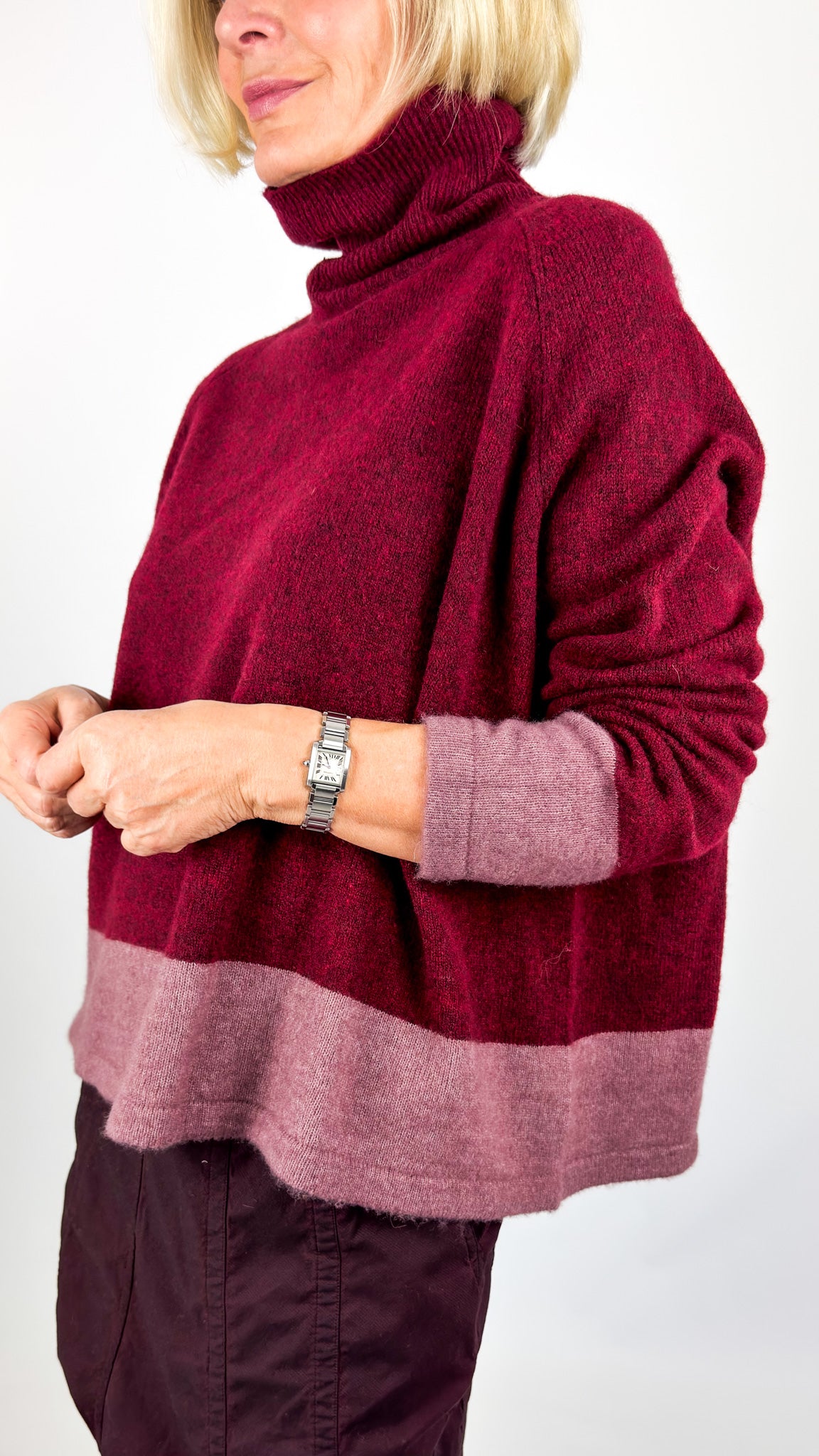 Rundholz Black Label 3480701 Jumper Lava/Crystal