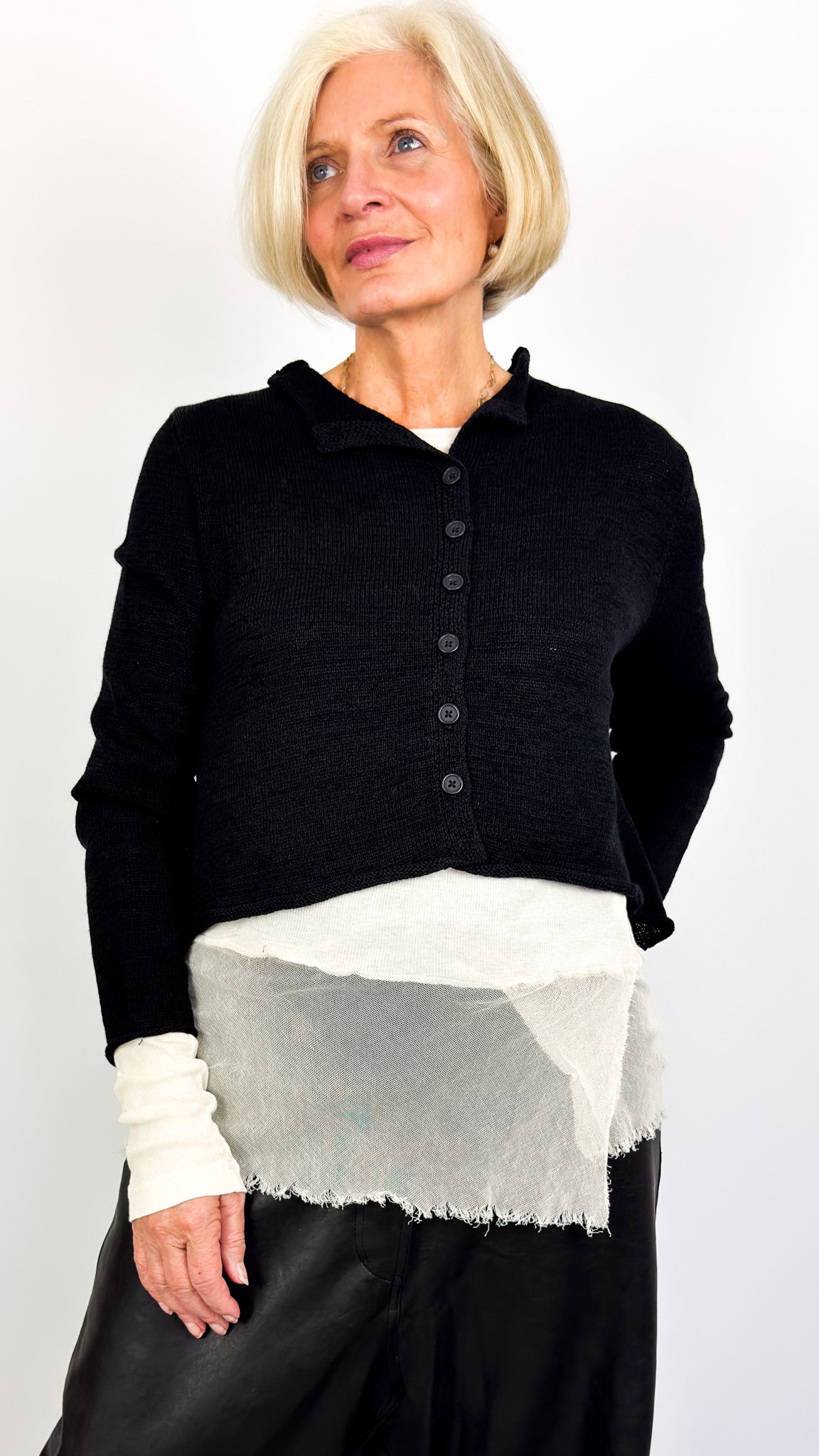 Rundholz Black Label 7111 Cardigan Black