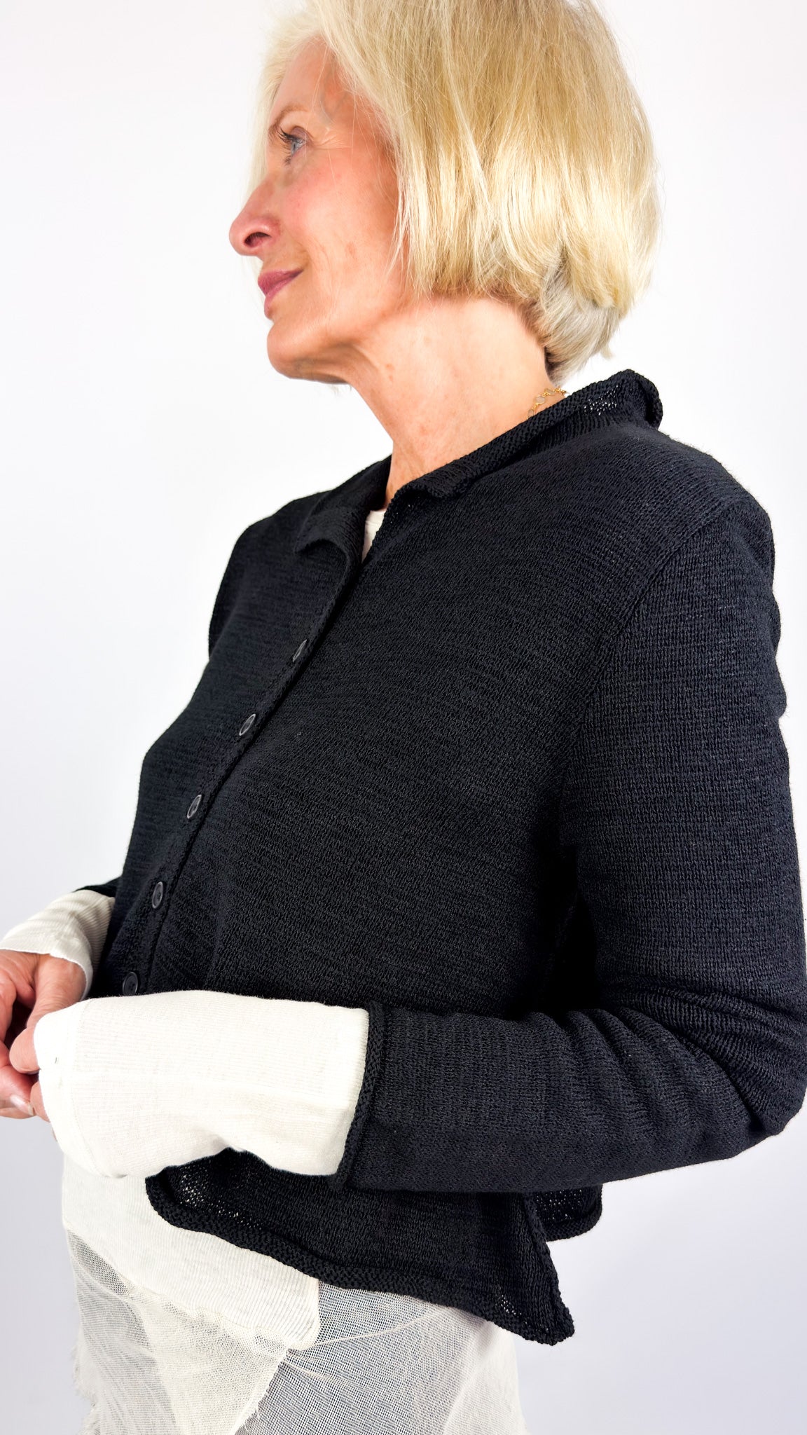 Rundholz Black Label 7111 Cardigan Black