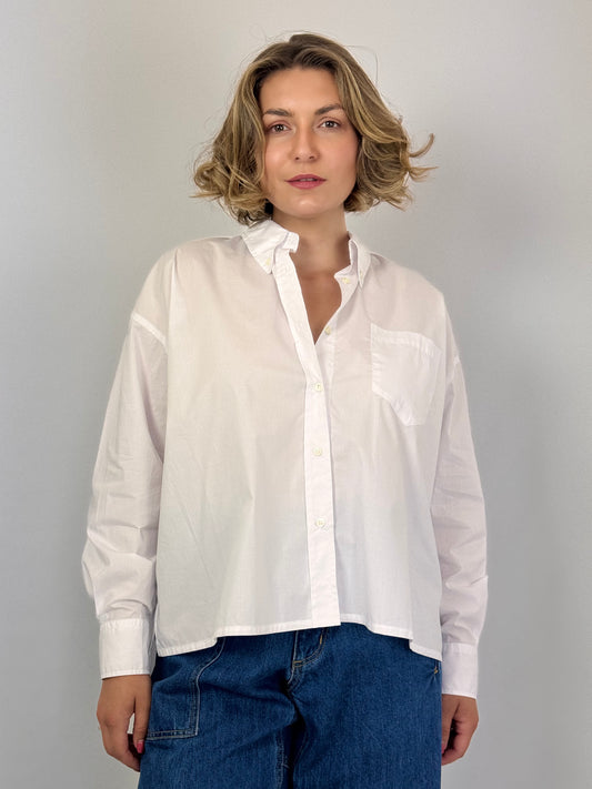 Vic & Bert Elizabeth Shirt White