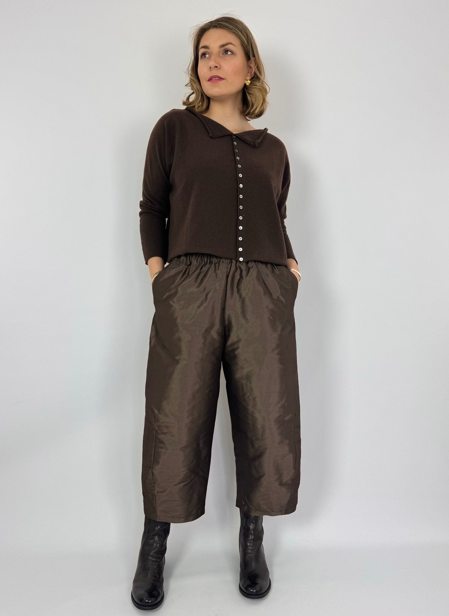 Officinae Rami Trousers Brown