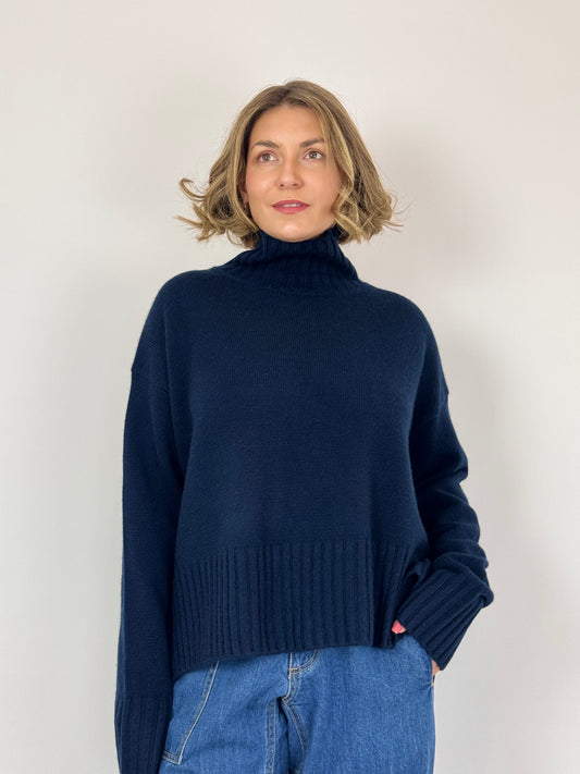 Vic & Bert Fred Jumper Navy