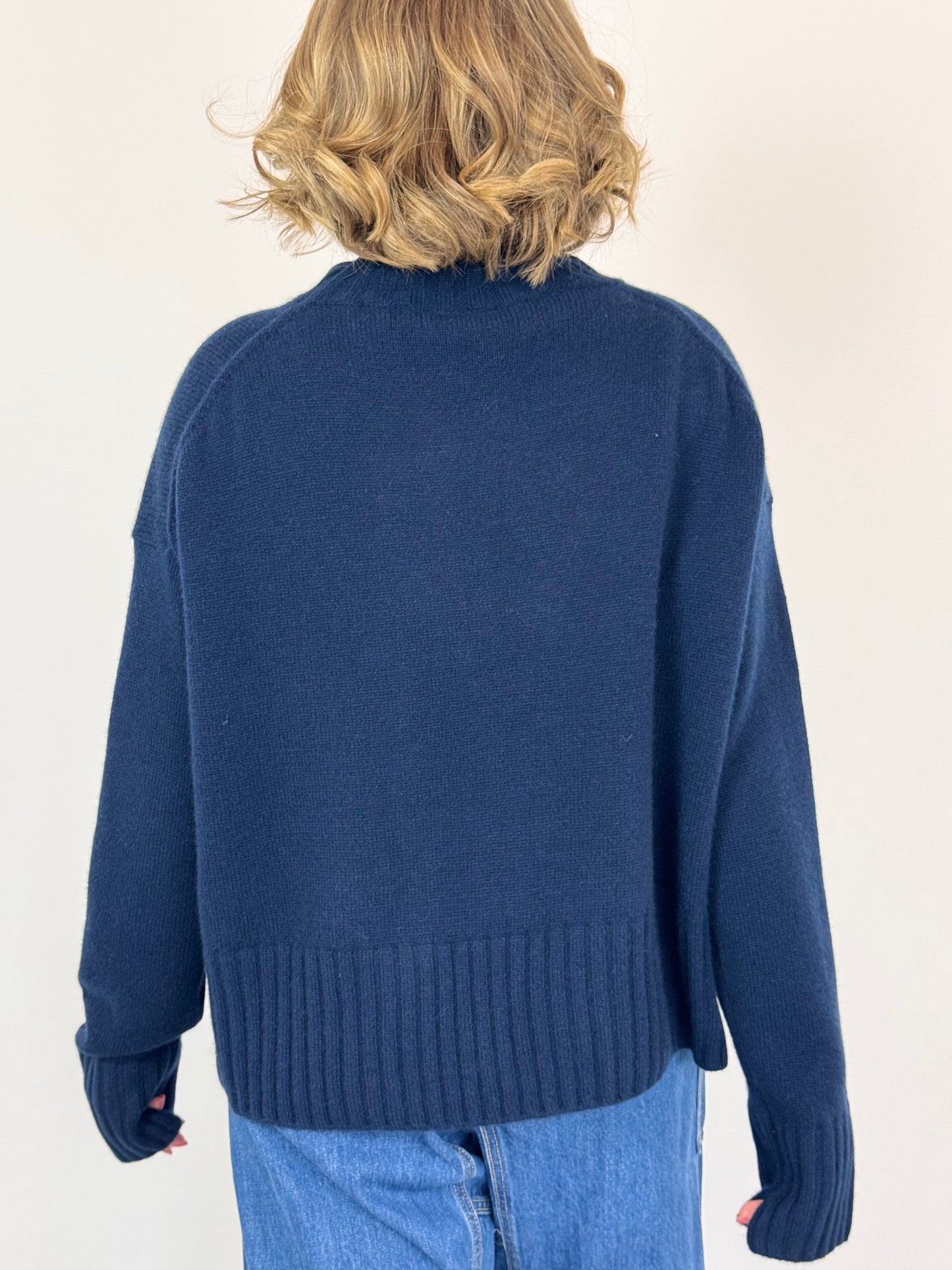 Vic & Bert Fred Jumper Navy