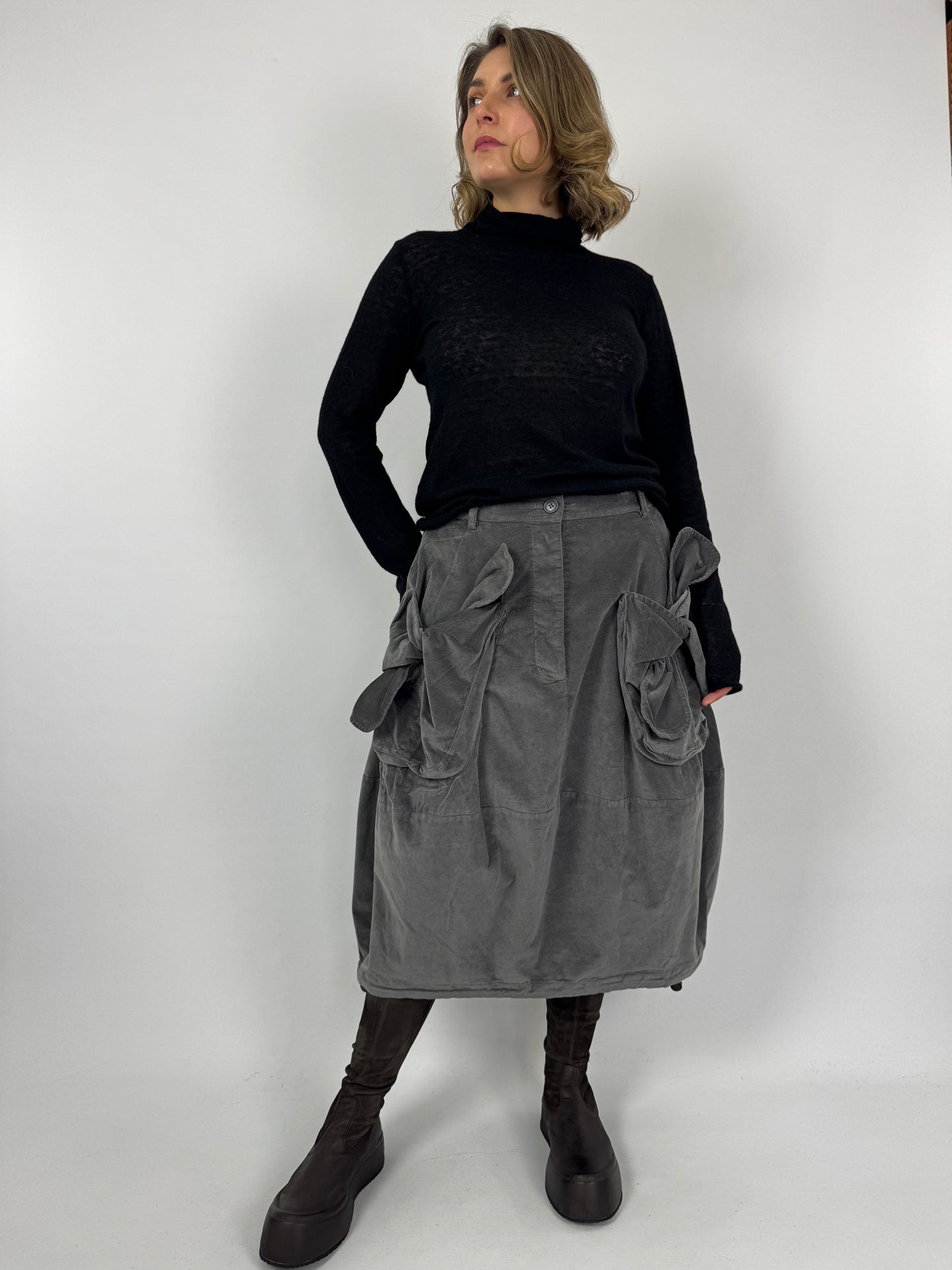Rundholz Black Label 0306 Skirt Dark Grey