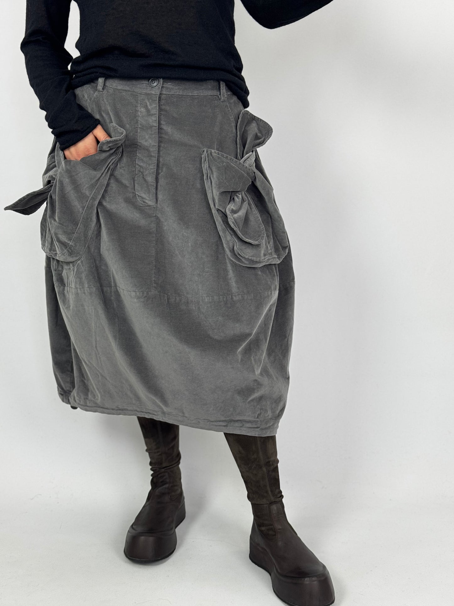 Rundholz Black Label 0306 Skirt Dark Grey