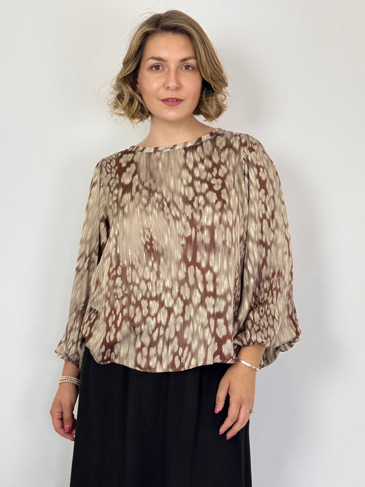 Diega Tylea Blouse Ecru Brique