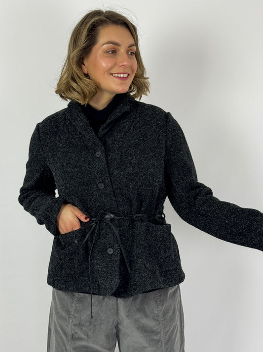 Manuelle Guibal 6942 Tweedy Jacket Graphite