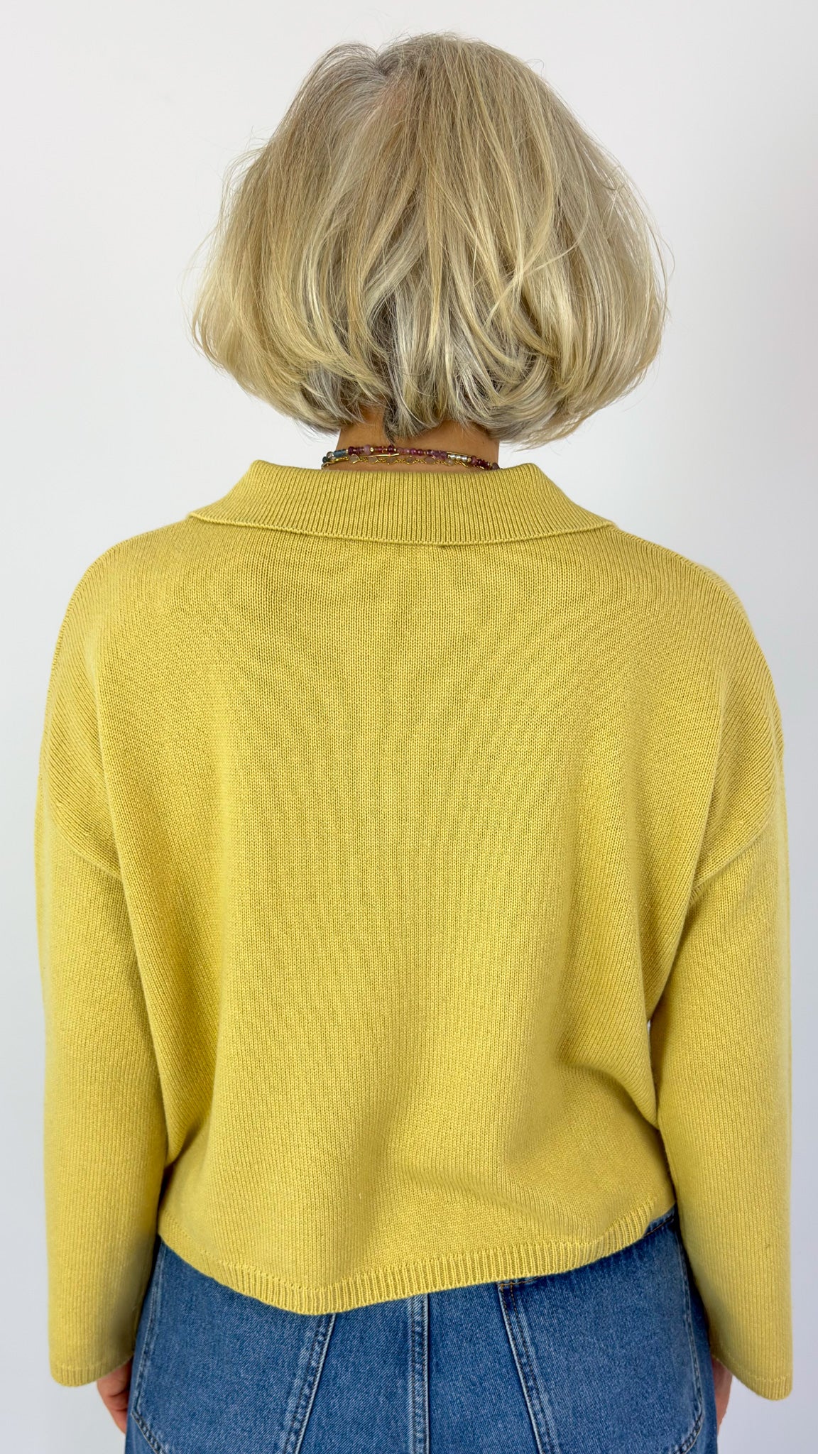 Cordelia James Rumble Jumper Turmeric