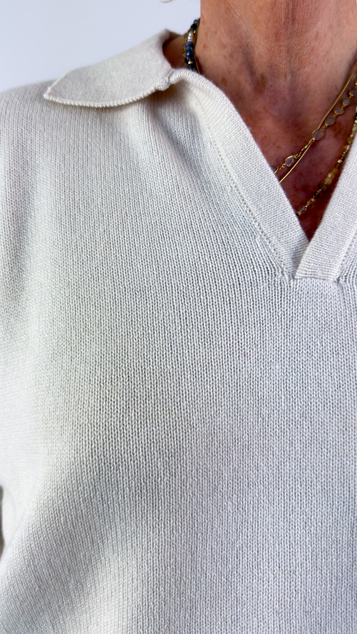 Cordelia James Rumble Jumper Ivory