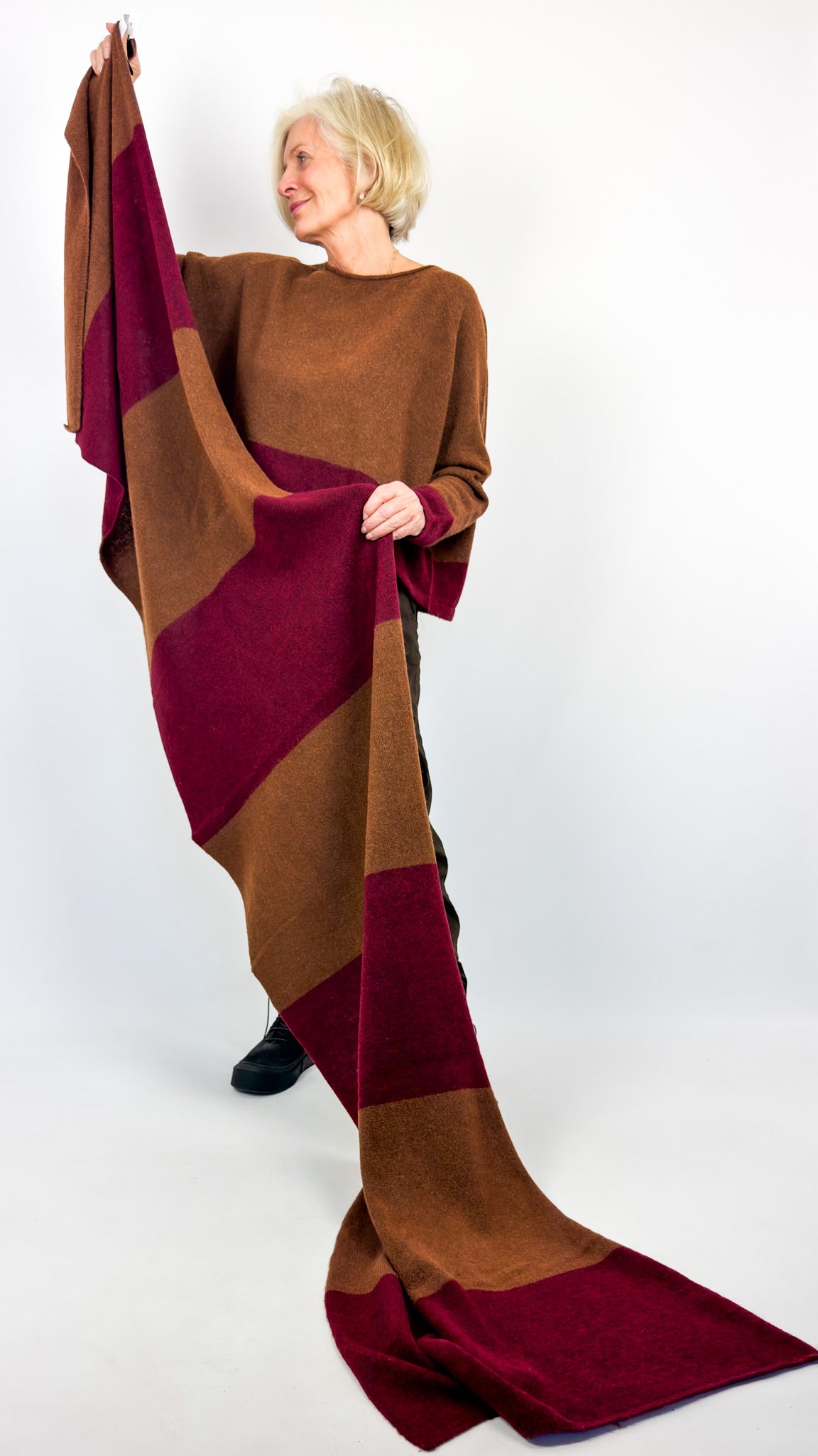 Rundholz Black Label 3487705 Scarf Bronze/Lava