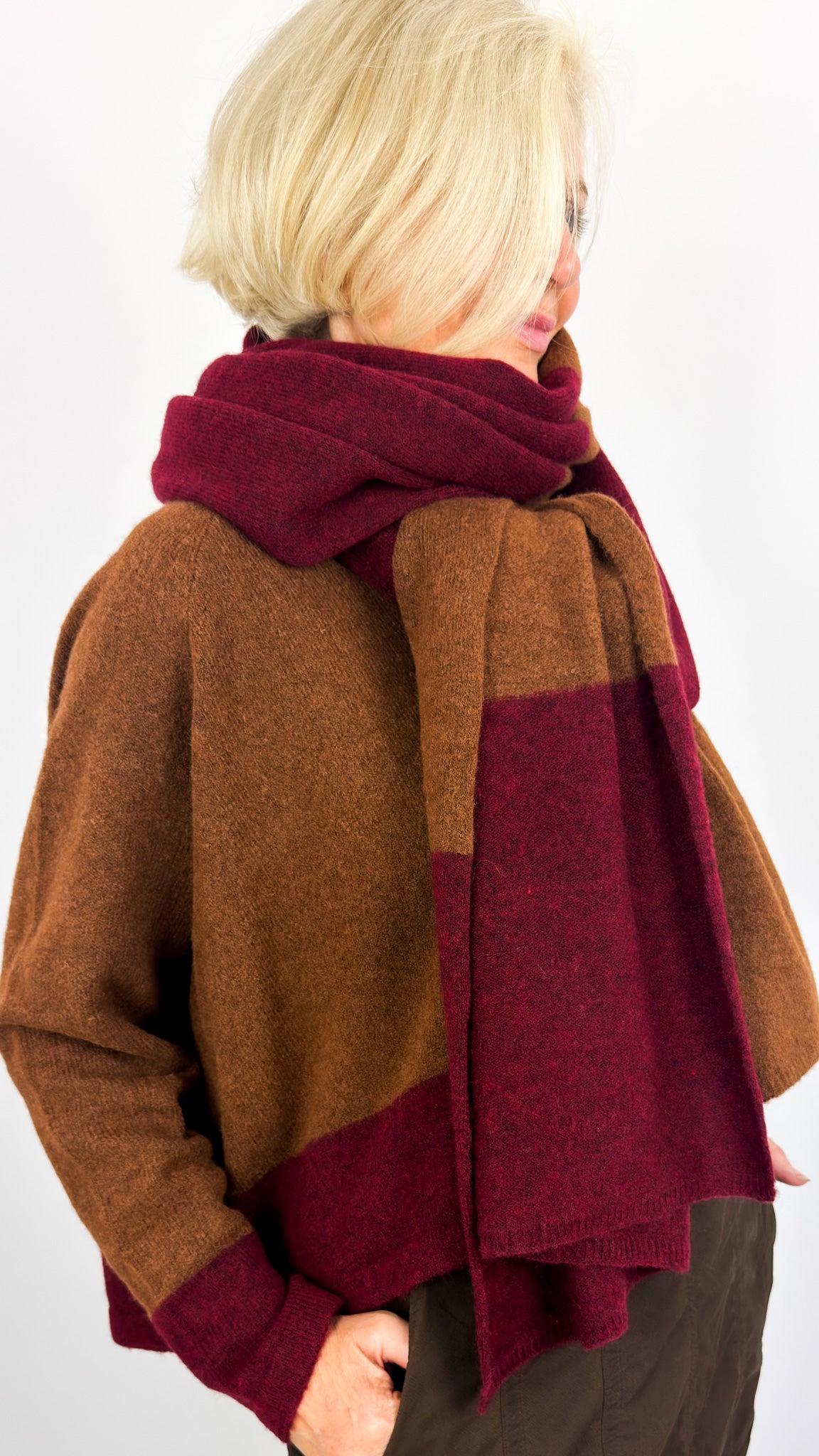 Rundholz Black Label 3487705 Scarf Bronze/Lava