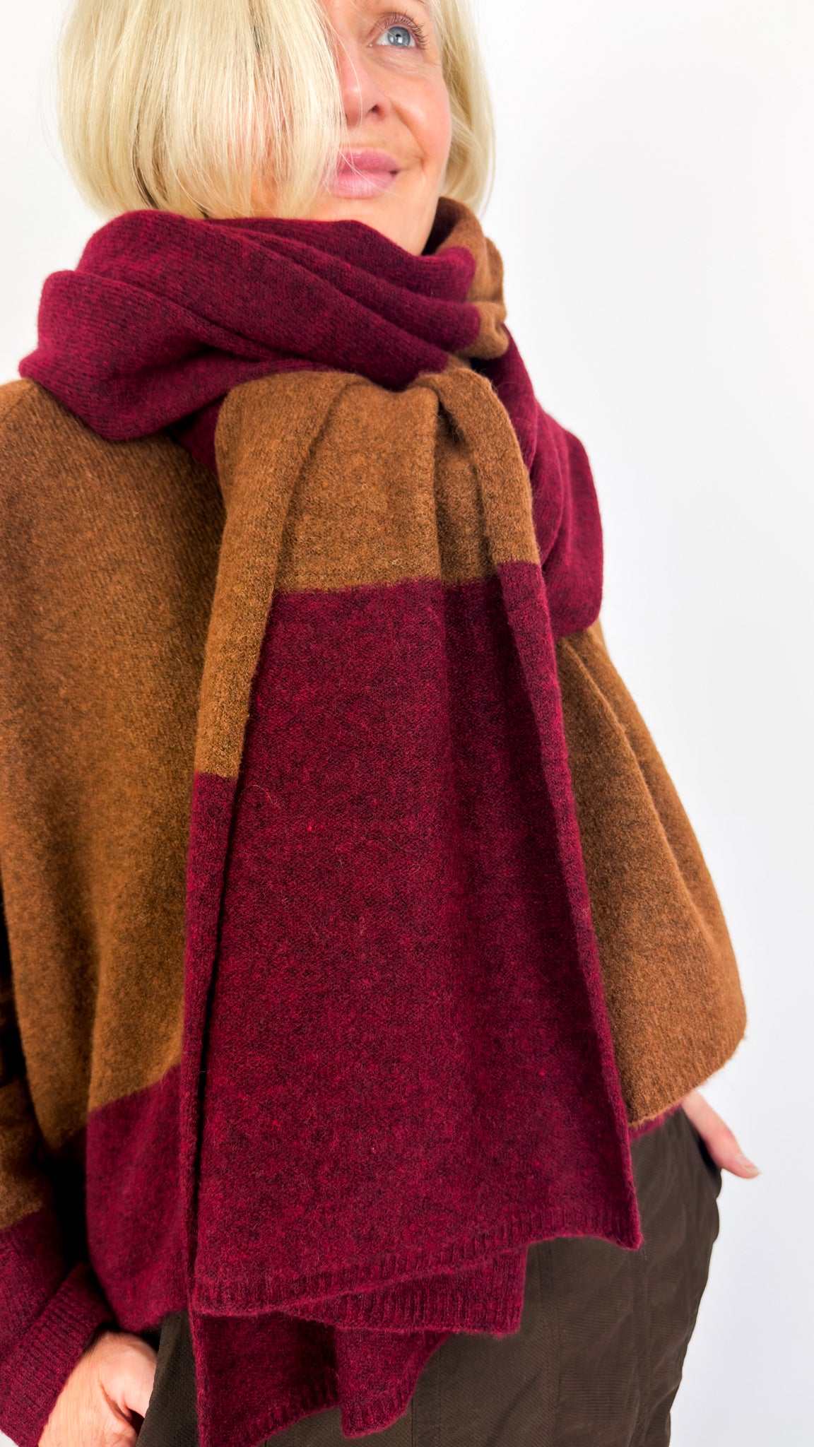 Rundholz Black Label 3487705 Scarf Bronze/Lava