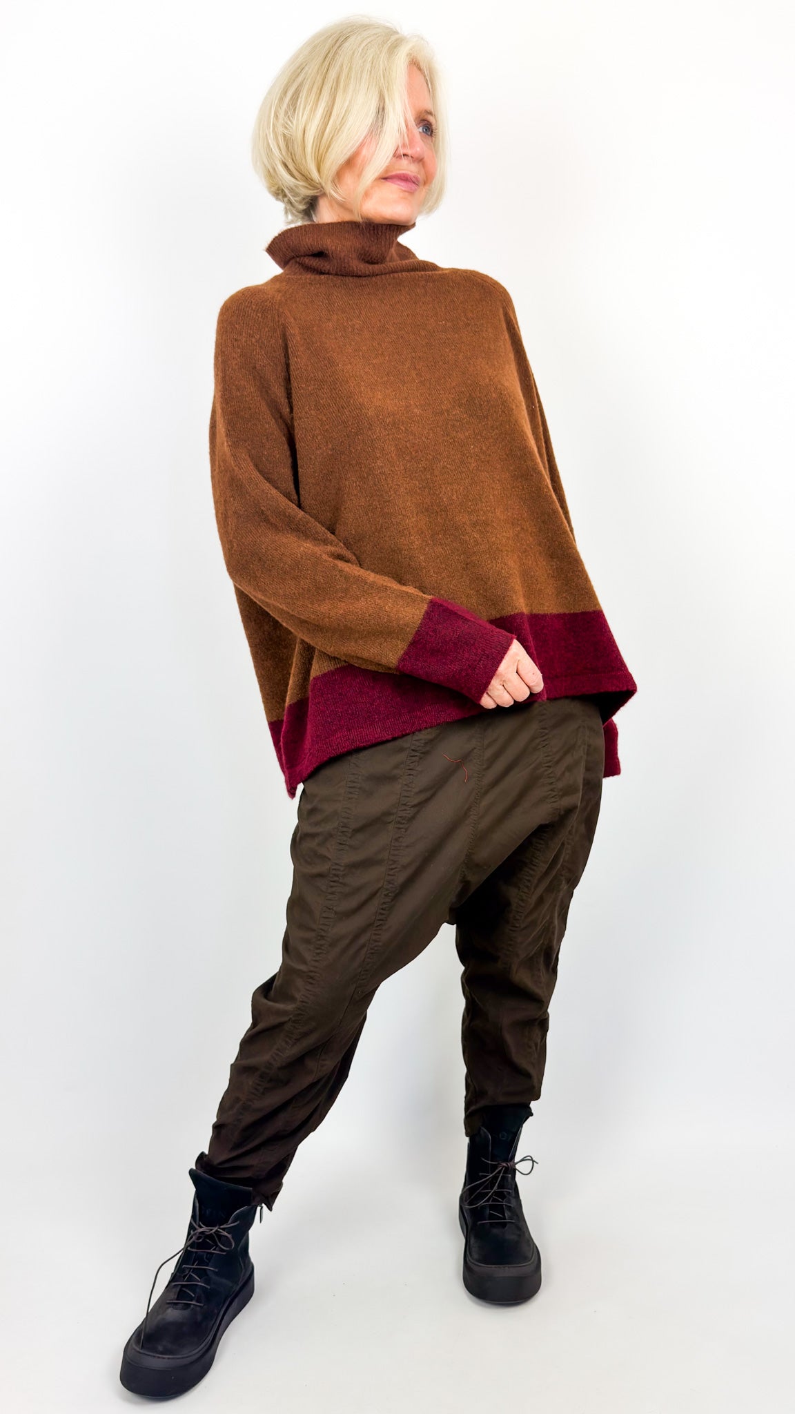 Rundholz Black Label 3480701 Jumper Bronze/Lava