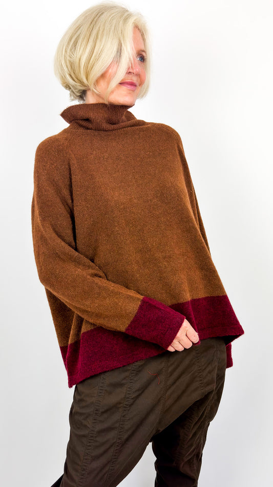 Rundholz Black Label 3480701 Jumper Bronze/Lava
