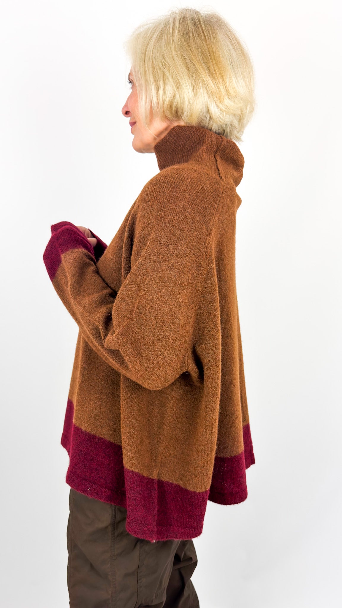 Rundholz Black Label 3480701 Jumper Bronze/Lava