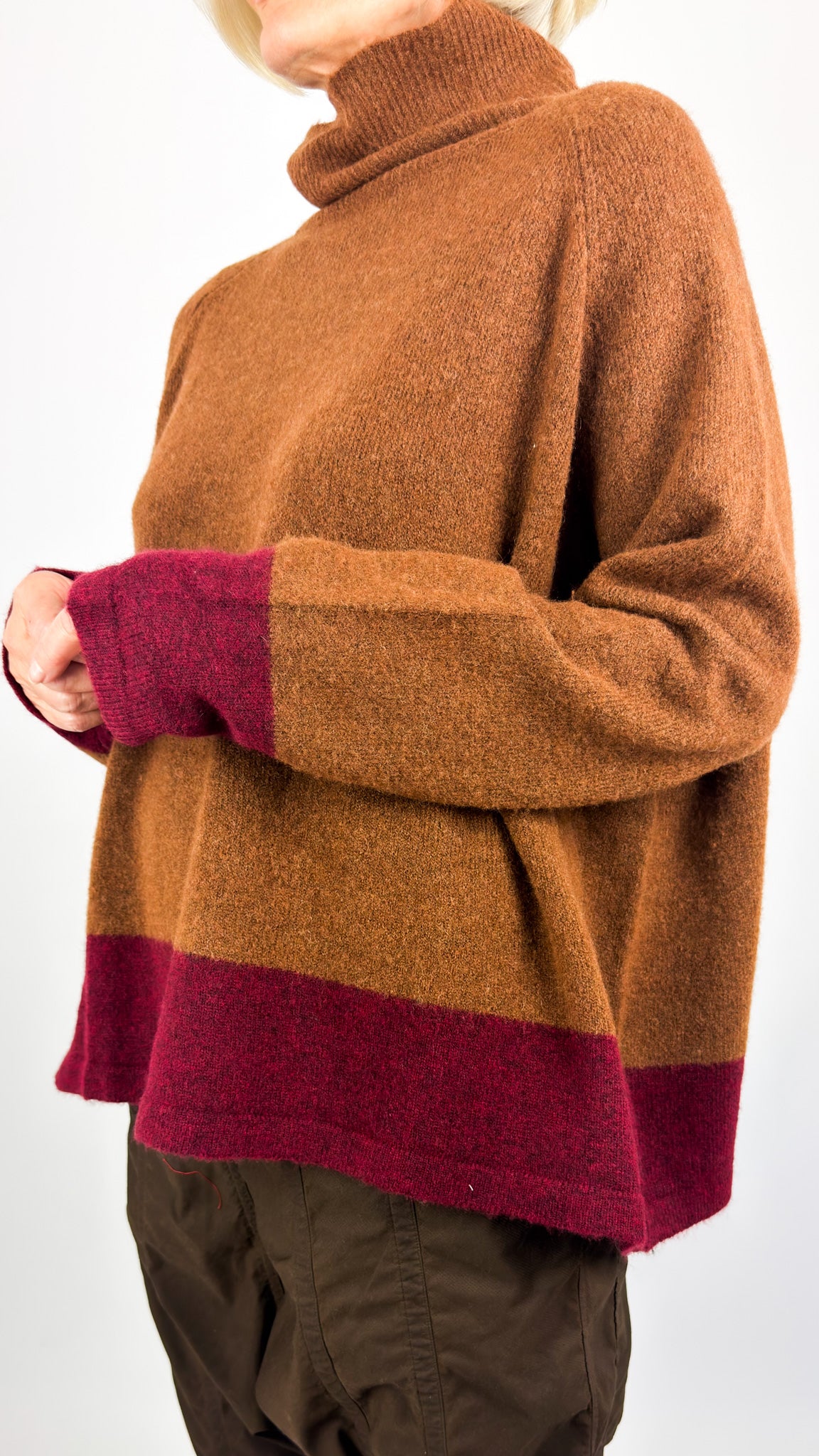 Rundholz Black Label 3480701 Jumper Bronze/Lava